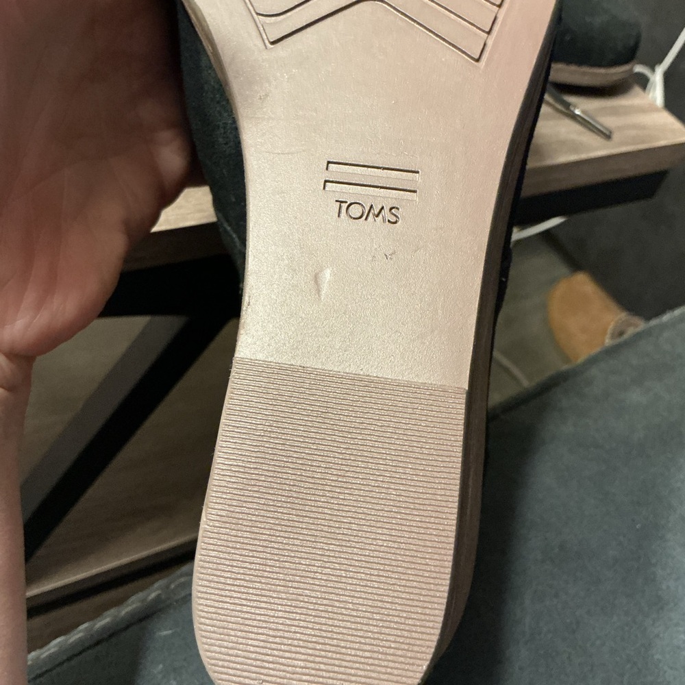 Toms Dark Gray Lace-Up Shoes - Picture 5 of 5